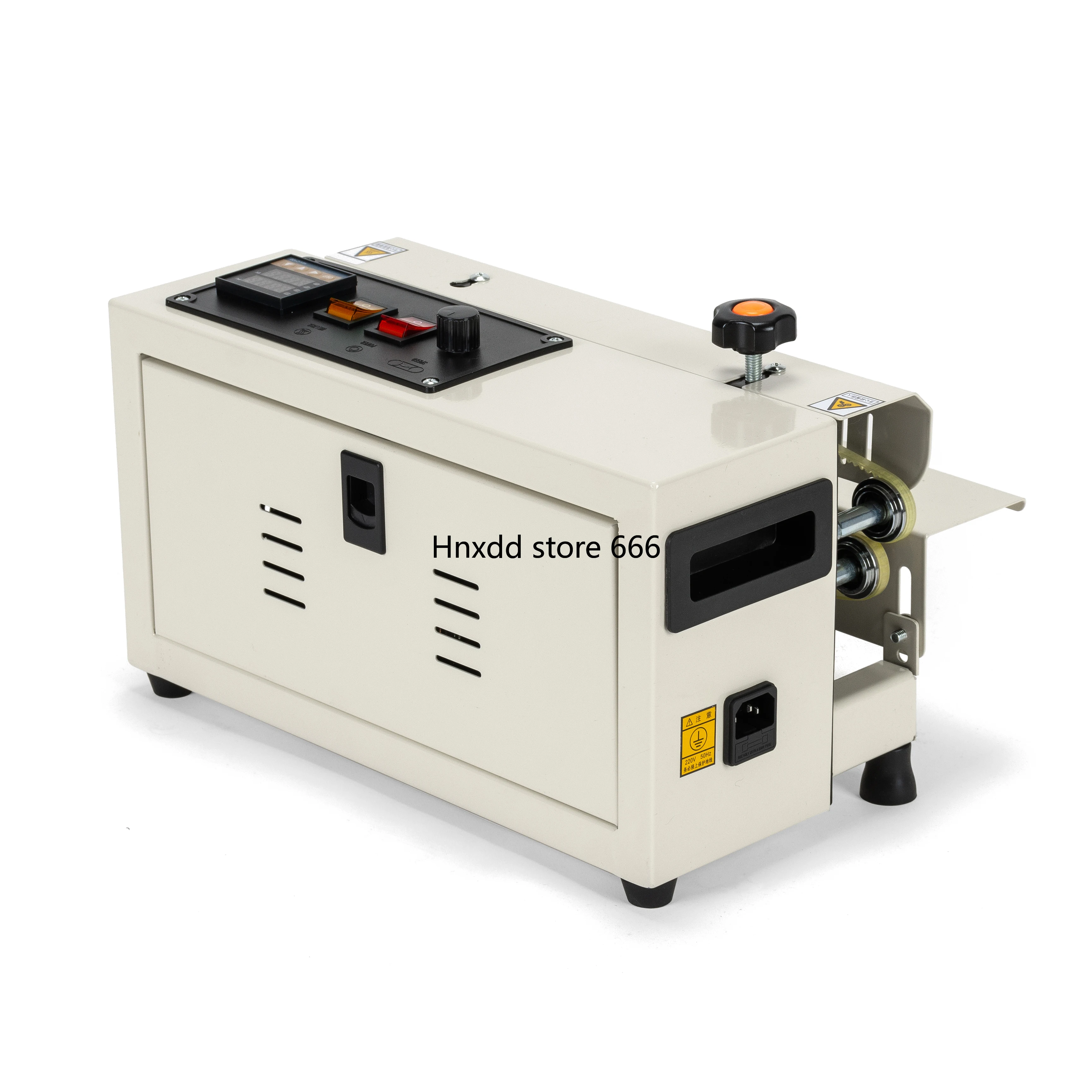 Horizontal Auto Continuous Bag Sealing Machine FR-400 Plastic Bag Band Sealing Machine Sealer Electric Bag Sealer Date Printing