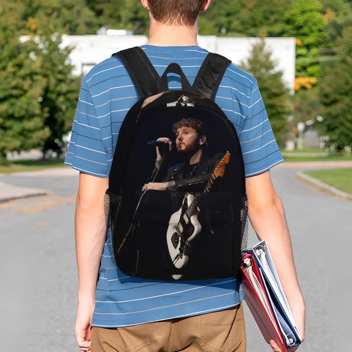 James Arthur Itll All Make Sense In The End Backpack Student Boys Girls BookBag Men Women School Bag Computer Shoulder Bags