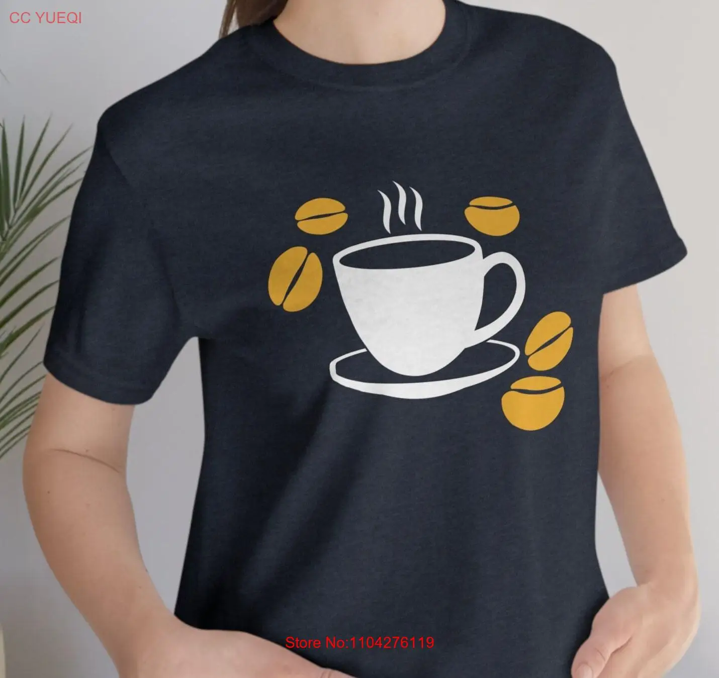 Coffee T Shirt Cup Lovers s for Her Him Mom Dad long or short sleeves