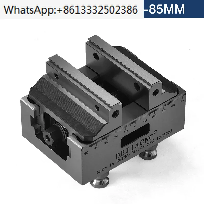 Dejia KH78-108 self-centering five-axis concentric vice clamp, four-station 52 * 52 zero-point positioning quick change board