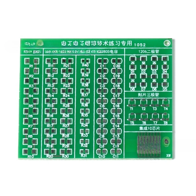 

Exercise Board Electronics Electrical Technology SMT Patch, Basic Training, Kit SMT Component Welding Board