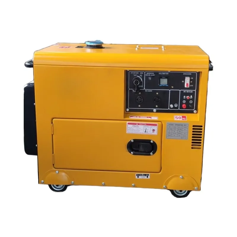 Low Noise Diesel Generator Set Multi Power Multi Voltage Soundproof Genset for Commercial and Industrial Backup Use