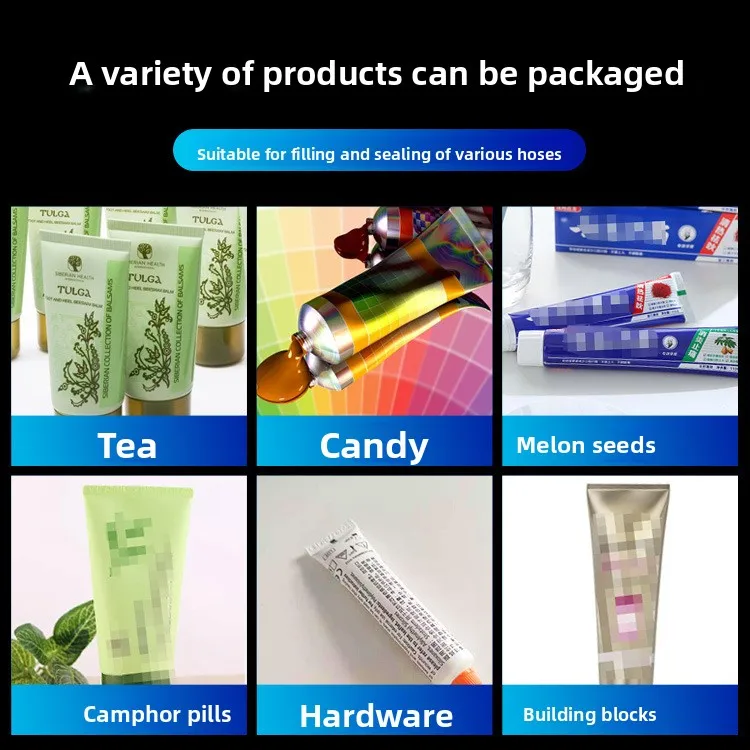 ماكينة تعبئة وختم أوتوماتيكية بالكامل مكونة من عشر محطات لتنظيف الوجه وكريم اليد ومعجون الأسنان وكريم الوقاية من الشمس 200 مل 220 فولت #3