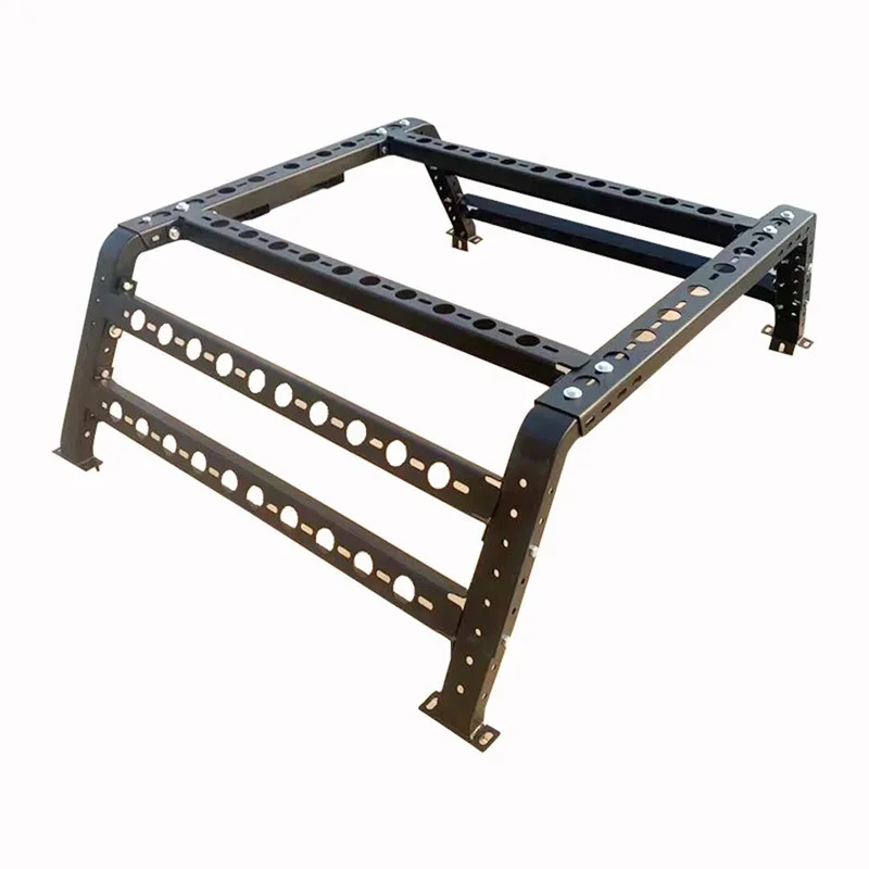 High Quality Universal Adjustable Steel Roll Bar Truck Bed Ladder Rack Ute Tub Rack Pickup Offroad Modification Accessories
