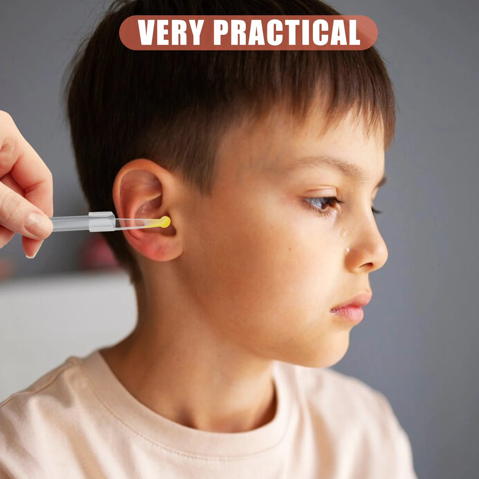 

8Pcs Visual Ear Wax Removal Spoon Tips PP Material Safe Practical Home Beauty Salon Plastic Ear Cleaning Spoon