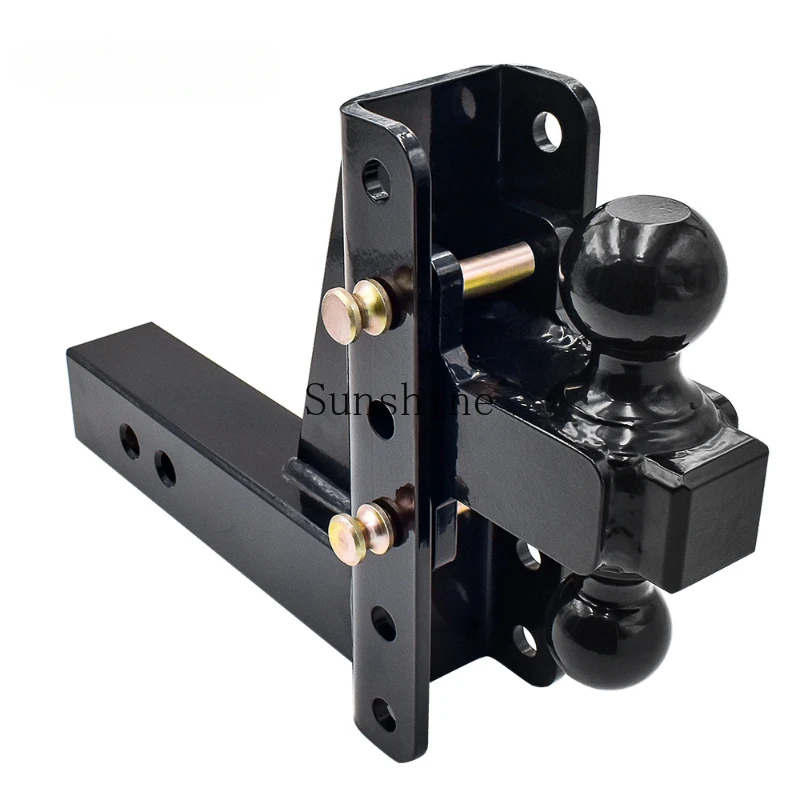 

Trailer Arm Adjustable Hook Double Ball Head Auto Parts Amazon Explosive Black