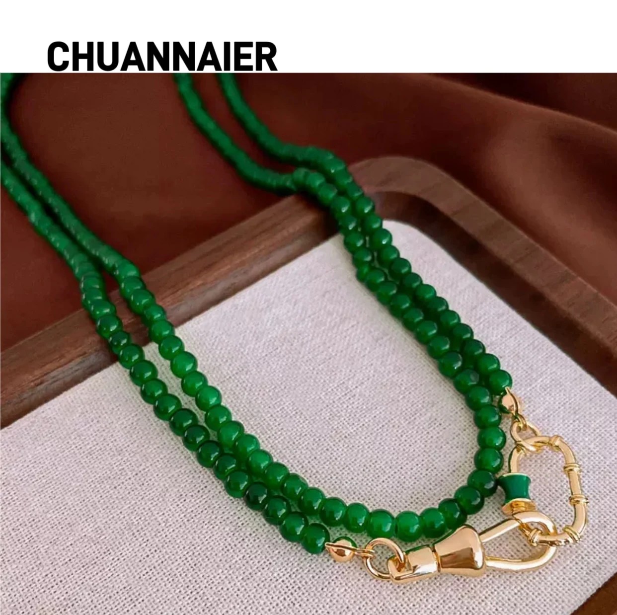 

Hot-selling new style Chinese court style pearl necklace, luxurious and fashionable temperament, versatile and high-end