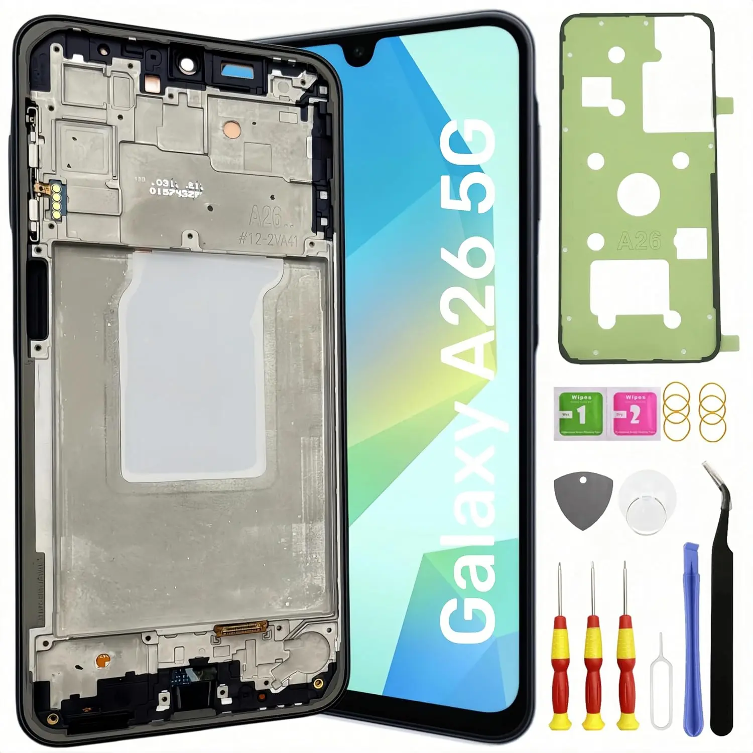 TFT Galaxy A26 5G Screen Replacement For Samsung Galaxy A26 5G LCD Screen Pantalla Touch Digitizer Display With Frame