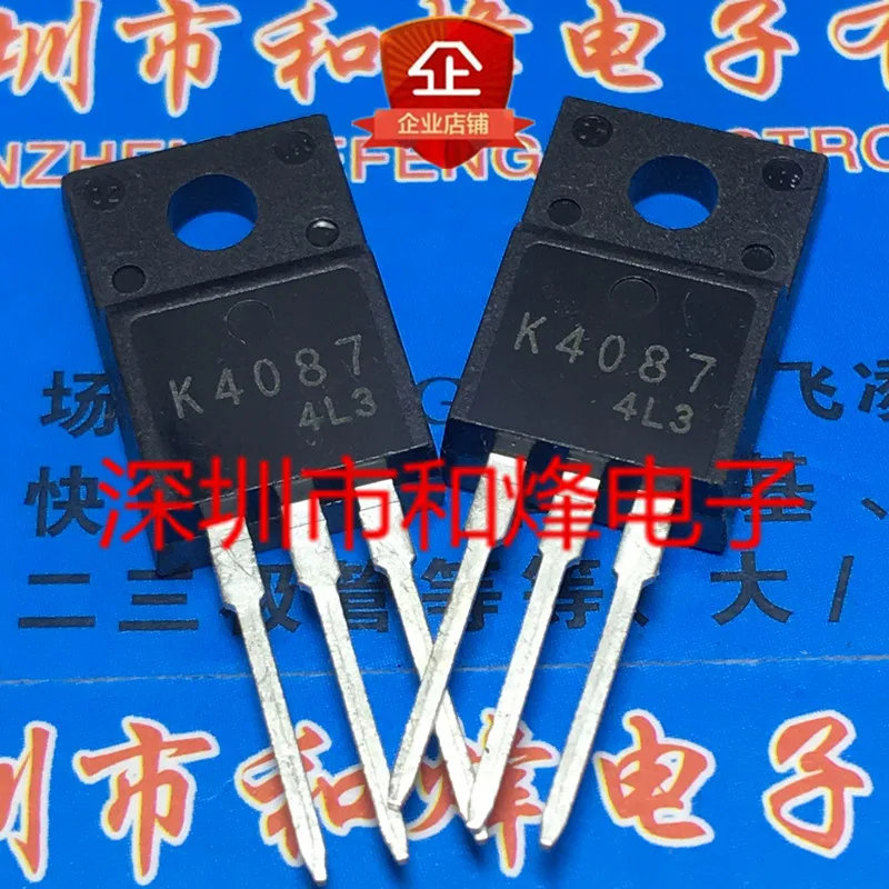 5PCS-10PCS 2SK4087 K4087  TO-220F 14A 600V  New And Original On Stock Quiky Shipping