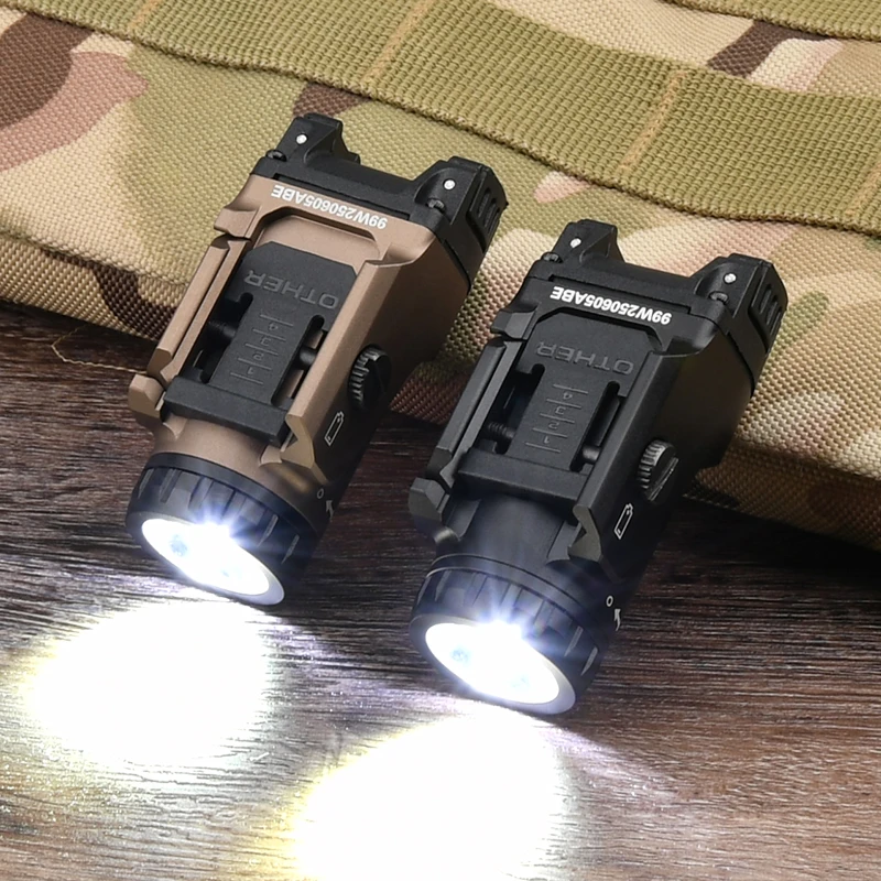 

WADSN Tactical SG Pistol Flashlight Airsoft Metal Strobe Light Hunting Scout Lamp For M1913 And Other 20MM Rail System