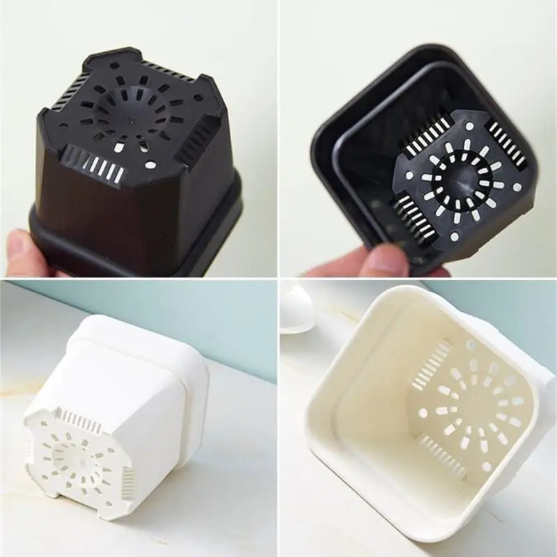 

10 шт. легкие цветочные горшки для суккулентов для небольшого плана, идеально подходящие для украшения домашнего офиса, стола,