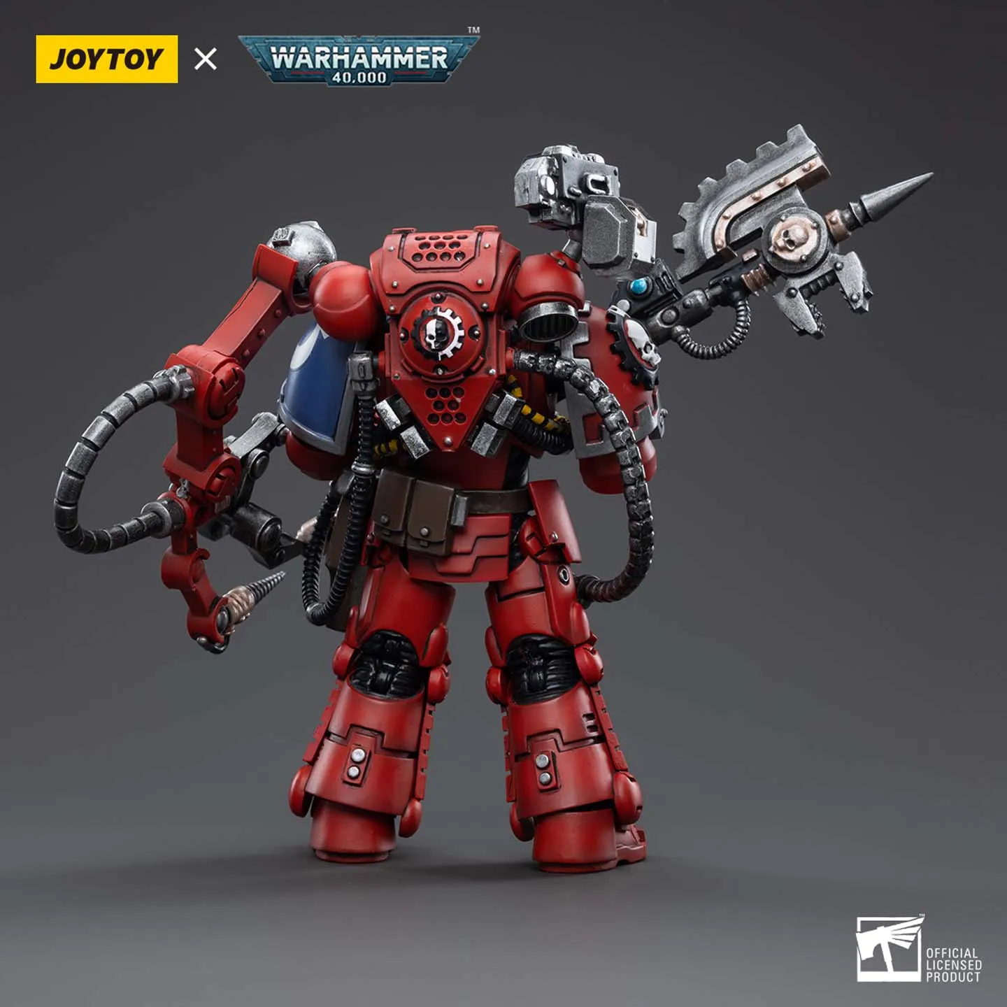 JOYTOY Dark Source Warhammer 40k Extreme Warrior JT3761 Original Cast Technology Warrior - Tibestis Technology Army Modelo 1:18