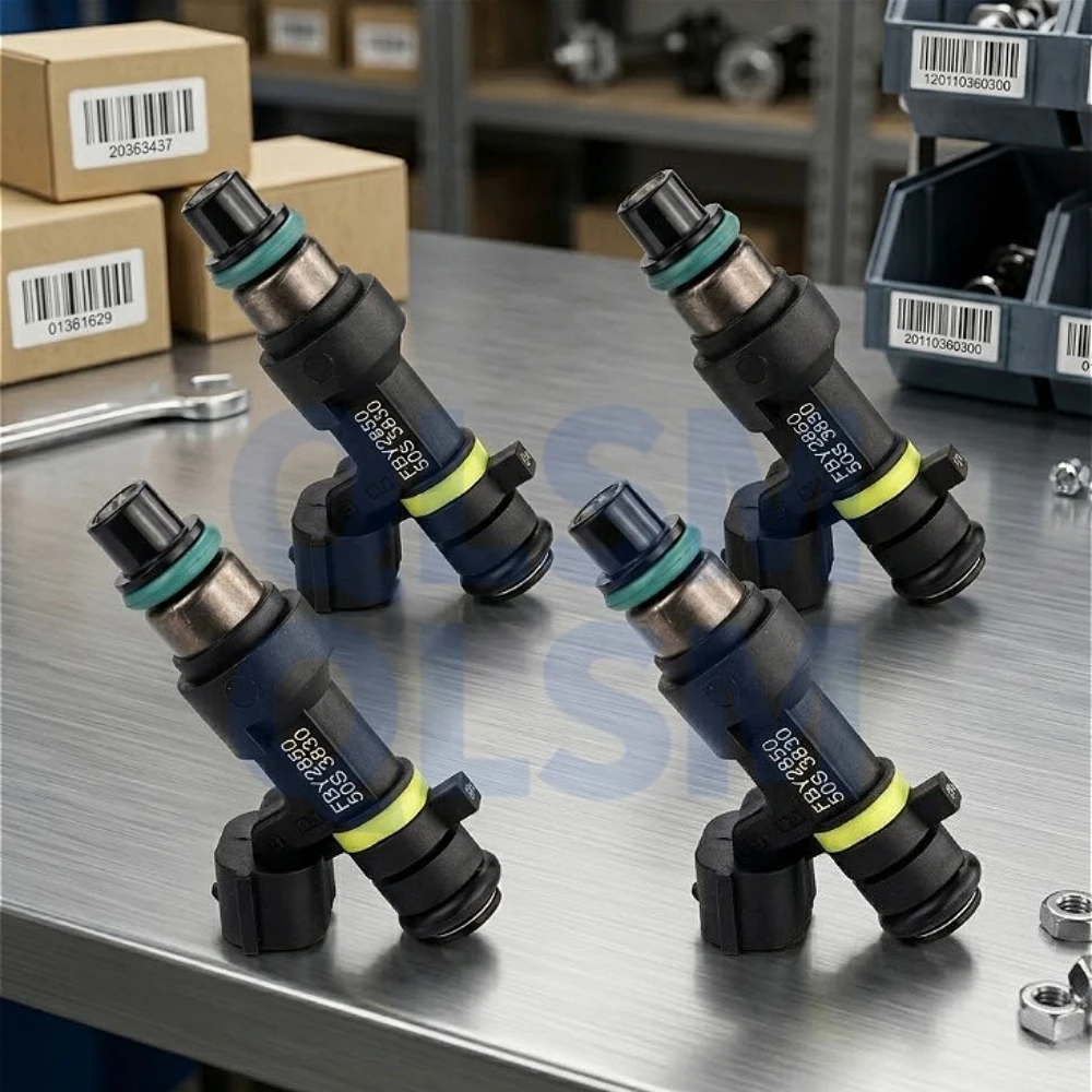 

4Pcs 16600-EN200 Fuel Injector For Nissan Sentra X-Trail Cube NV200 Versa Tiida 1.8 2.0 2.5L FBY2850 Engine Nozzle System Set