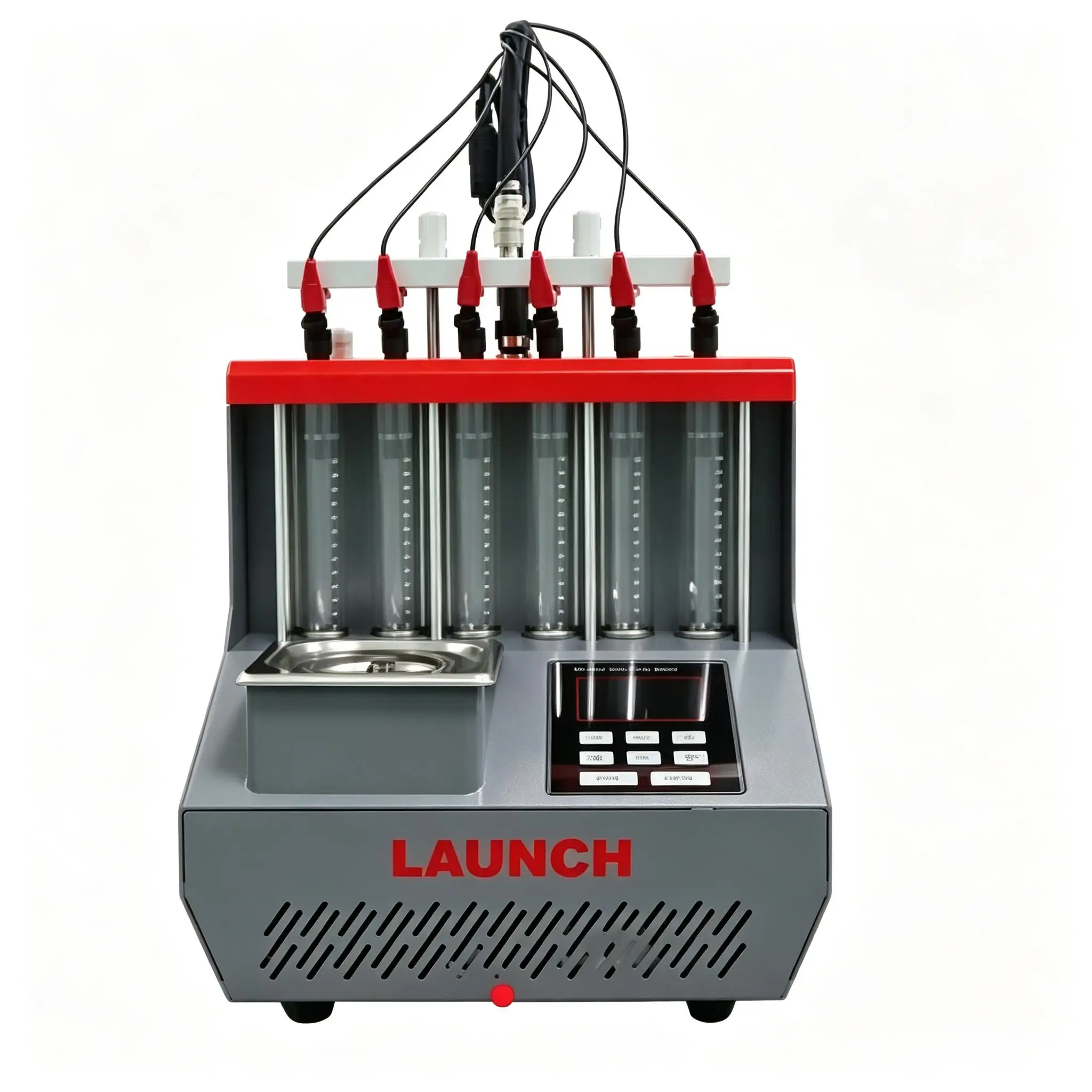 Launch CNC802 GDI Piezo Injector Cleaner Tester Ultrasonic Fuel Injector Cleaning Testing Machine Common Rail Injector Tester