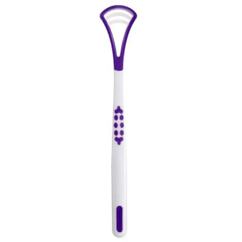1PCS/4CPS Portable Tongue Coating Brush, Tongue Coating Cleaner to Remove Bad Breath, Silicone Tongue Scraper