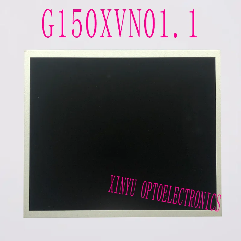 

Оригинальная 15-дюймовая ЖК-панель AUO класса A G150XVN01.1 G150XVN01.0, промышленный экран, тестовая плата контроллера VGA