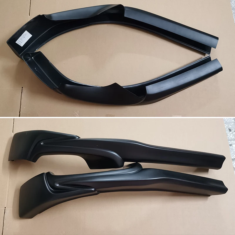 For Honda Jazz Fit 2014 2015 2016 Year Front Bumper Lips Body Kit Accessories 2 Pcs