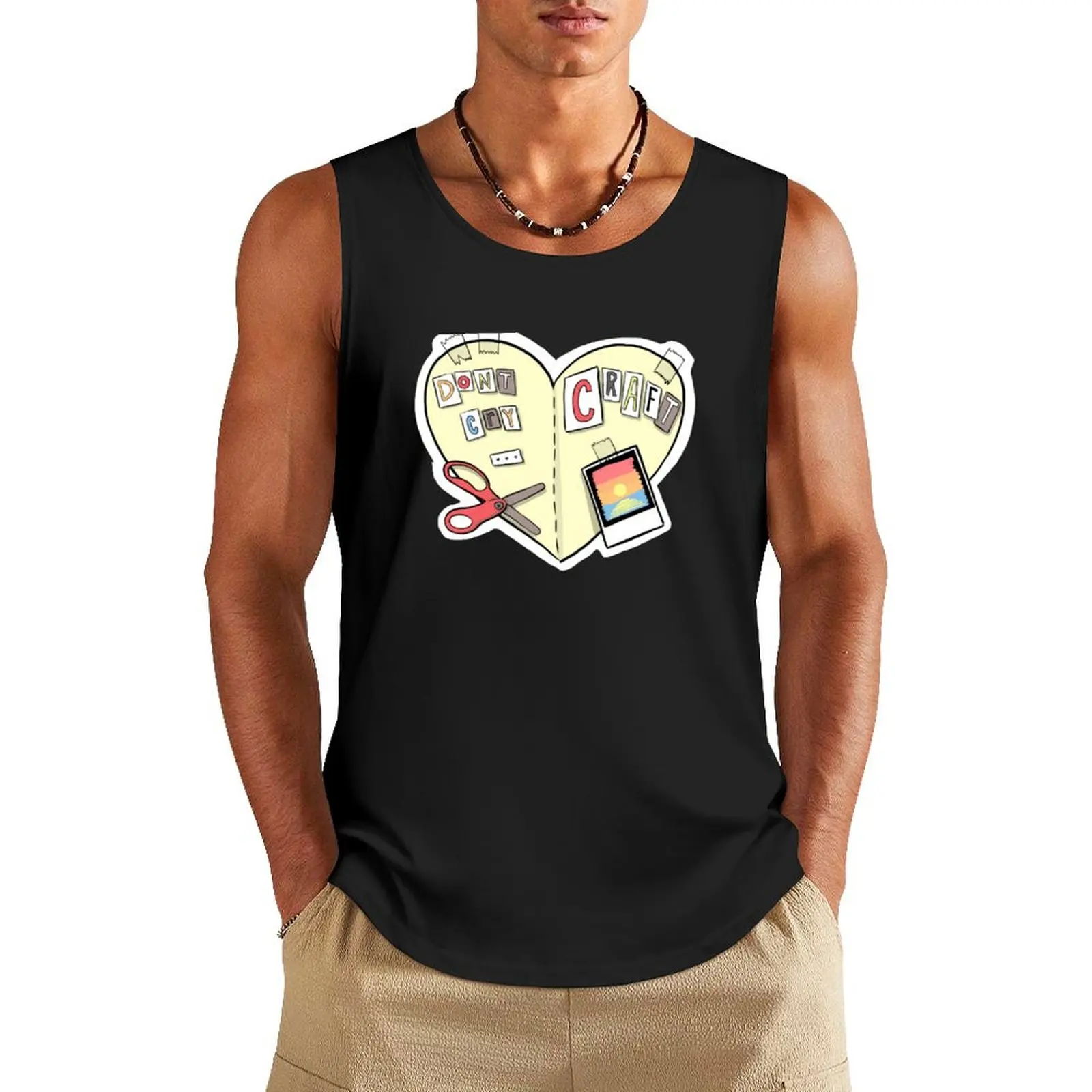 Don't Cry, Craft Tank Top Chaleco de verano para hombre, trajes deportivos