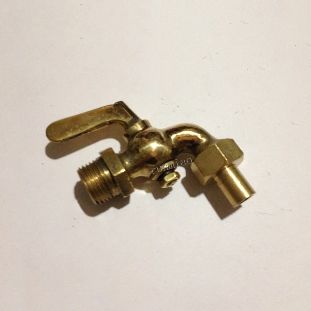 

1/4 "3/8" 1/2" BSPP «папа» x разъем Unin, сварная бронза, античная латунь, кран с одной ручкой, кран для воды, топлива, газа, мазута