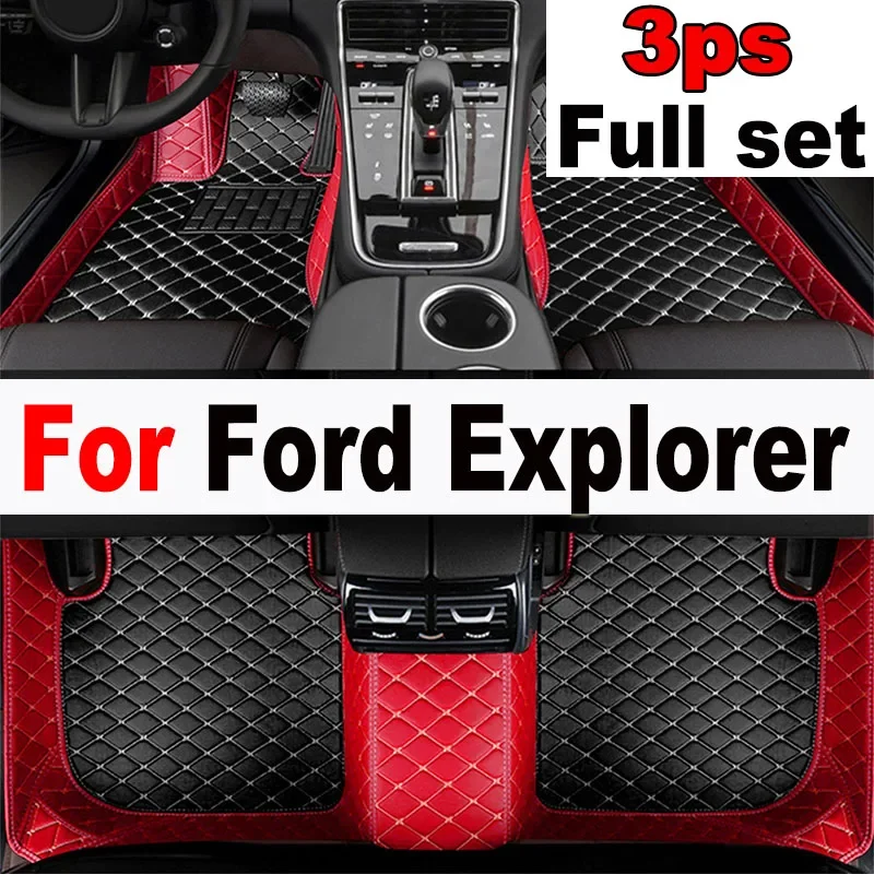 

Car floor mats for Ford Explorer 2006 2007 2008 2009 2010 2011 2012 2013 2014 2015 Custom auto foot Pads automobile carpet cover