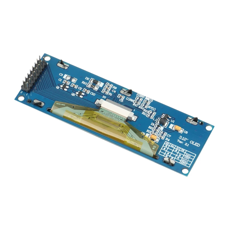OLED-дисплей 3,12 дюйма 256X64 25664 точек графический ЖК-модуль дисплей LCM экран SSD1322 контроллер поддержка SPI