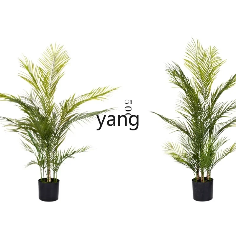 

LMM Large High Quality Simulation Green Plant Thorn Sunflower Fake Trees Indoor Landscaping Decoration