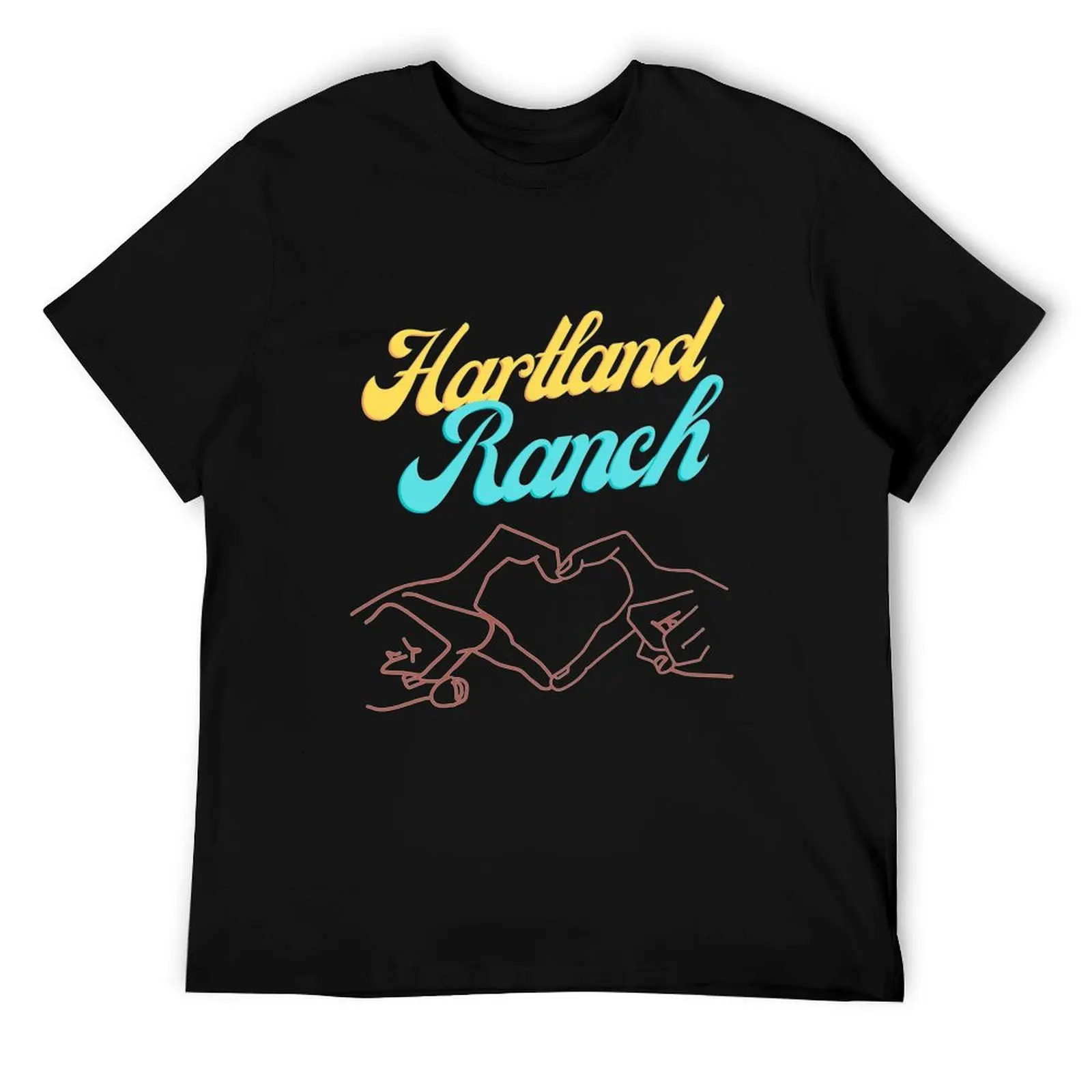 

HL Ranch Black BEST SELLING Heartland Ranch MERCHANDISE T-Shirt t shirt man cotton man t shirt graphic T-Shirt