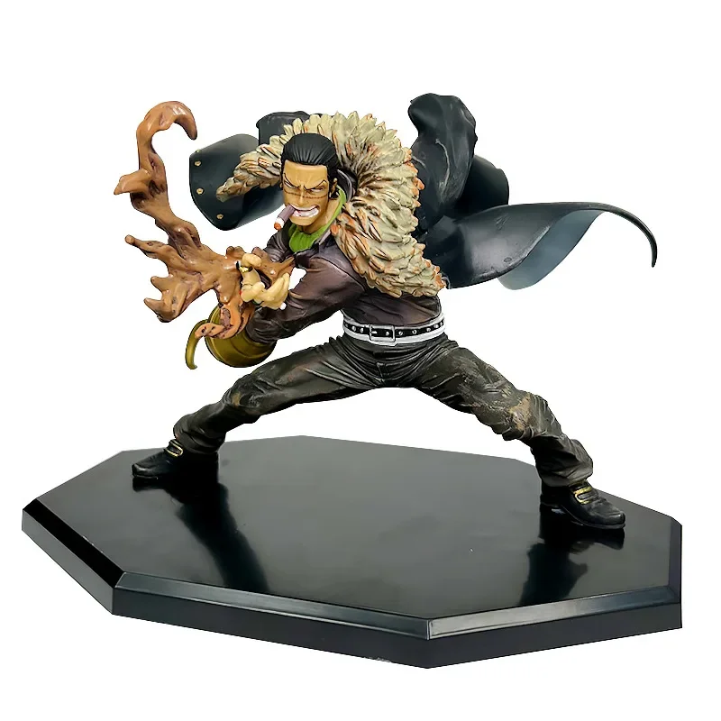 13cm Crocodile One Piece Pvc Anime Figure Series Old Sand King Shichibukai Standing Pose Anime Model Collectiblechassis Ornament