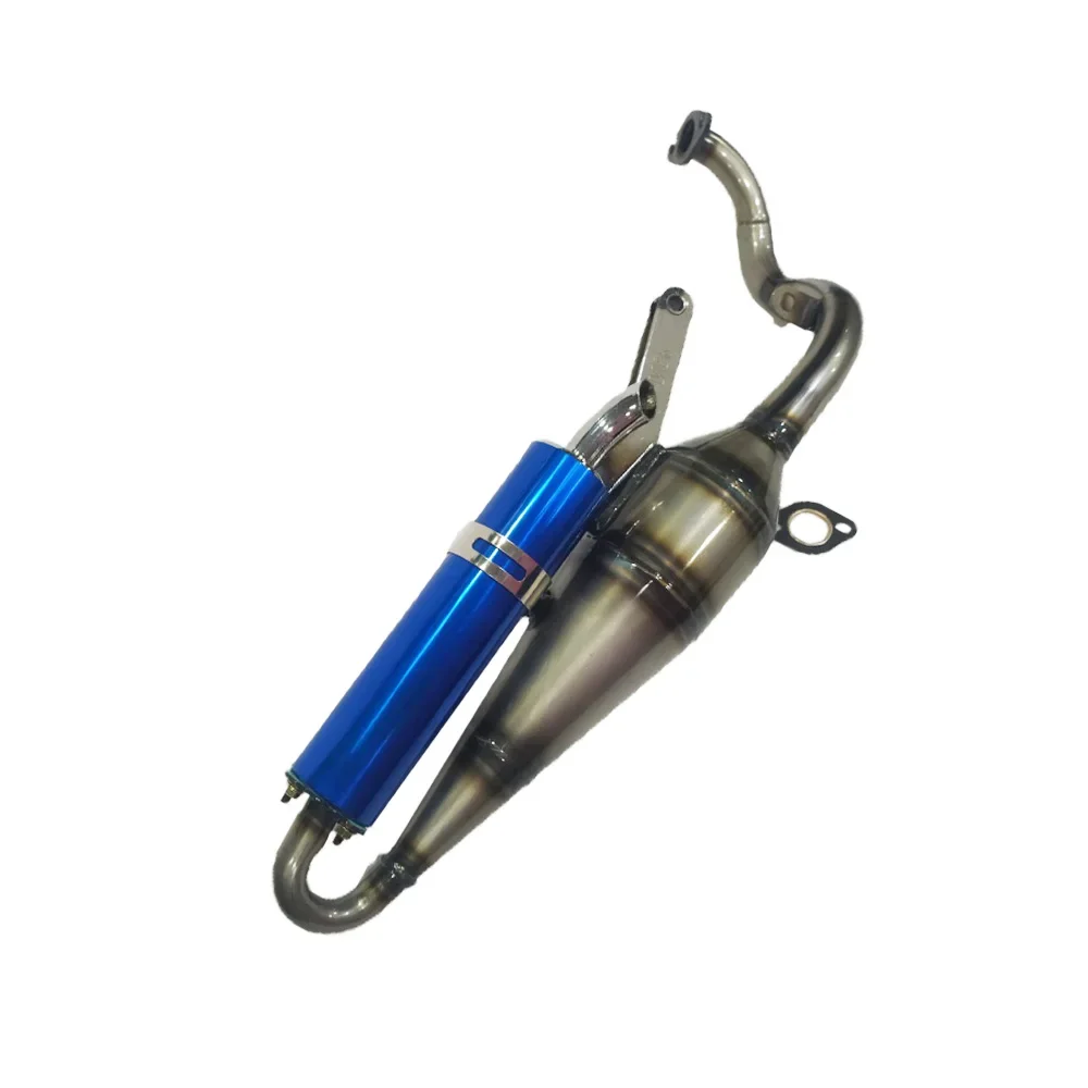 Factory Hot Selling TWH V8 DIO-ZX Motorcycle Racing 44-48MM Cylinder Handmade Exhaust Pipe