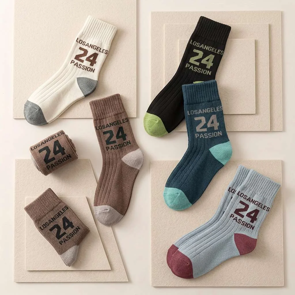 5Pairs/Lot Fashion Street Spor - огляд і ціна Street Fashion For Boy