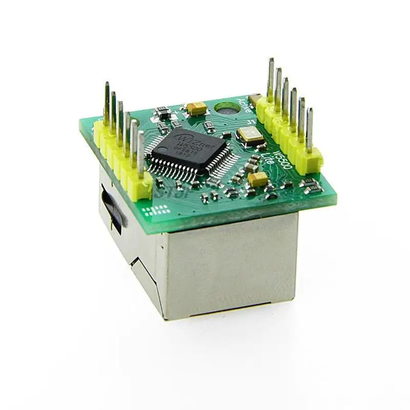 USR-ES1 W5500 Ethernet network module hardware SPI to LAN/ Ethernet TCP / IP 51 / STM32 microcontroller program over W5100