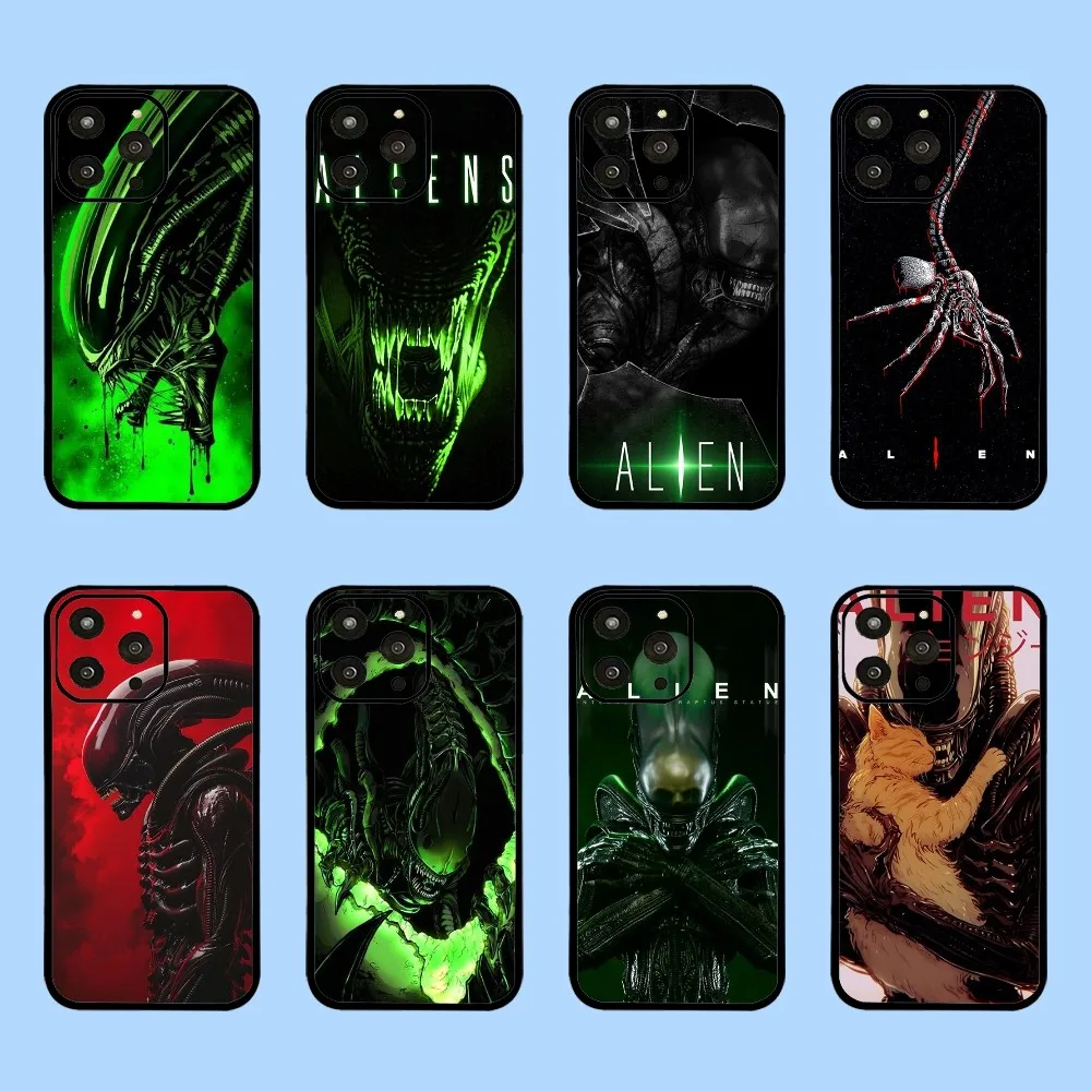 

Movie Alien Xenomorph Phone Case For Iphone 15 11 13 14 Pro Max 7 8 Plus X Xr Xs Max Se2020 12mini Cover Case