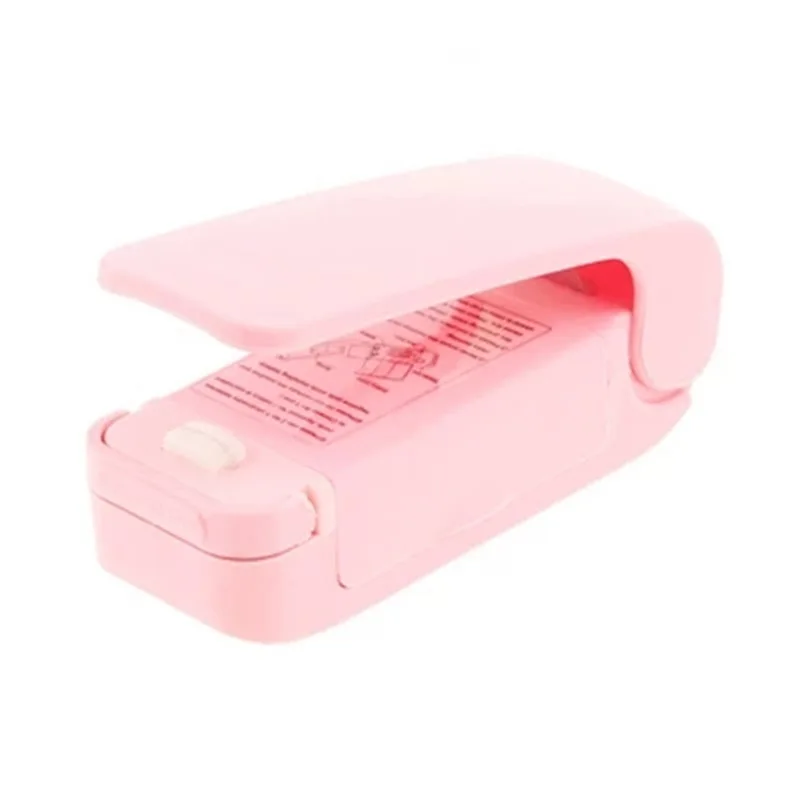 Mini Sealing Machine USB Rechargable Heat Sealer Storage Bag Plastic Package Food Sealer Clip Bag Handheld Food Heat Sealer view 5