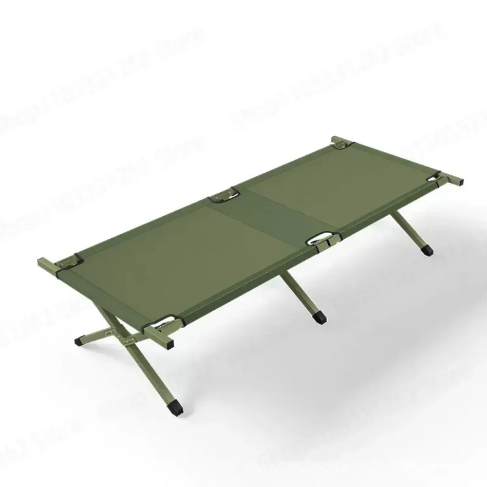 YY-1117 Outdoor single folding bed portable aluminum alloy camping nap cot kit set tool pack