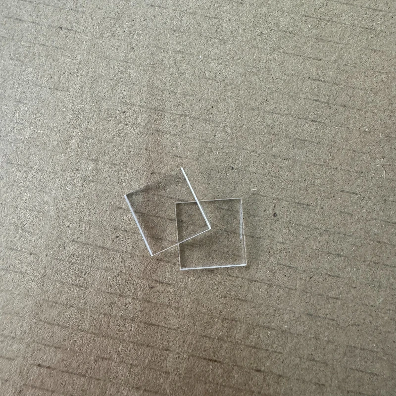 10 Stück Quarzglaslinsen JGS2, Durchmesser 5/6/7/8/9/10 mm, quadratisch, säure- und alkalibeständig, Temperaturbeständigkeit, Dicke 0,5/1/1,5/2/3 mm