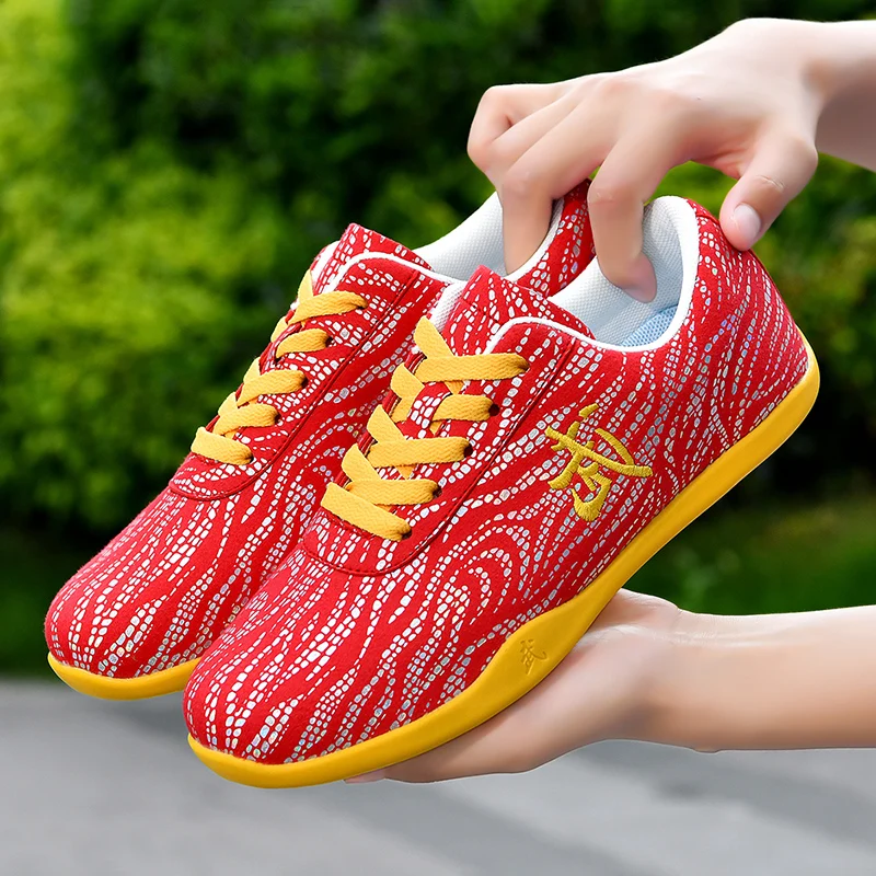 زوجين أحذية رياضية الدانتيل فنون الدفاع عن النفس الكونغ فو أحذية تنفس حذاء قماش عدم الانزلاق المطاط مبركن الشقق زوجين أحذية تدريب #3