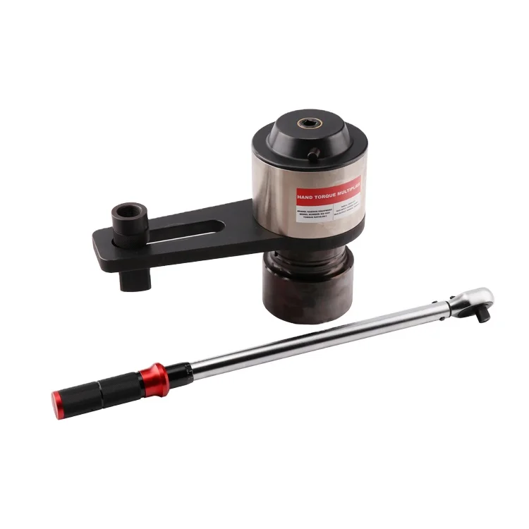 

China 5500Nm L Type Hand Operated Manual Torque Multiplier Wrench