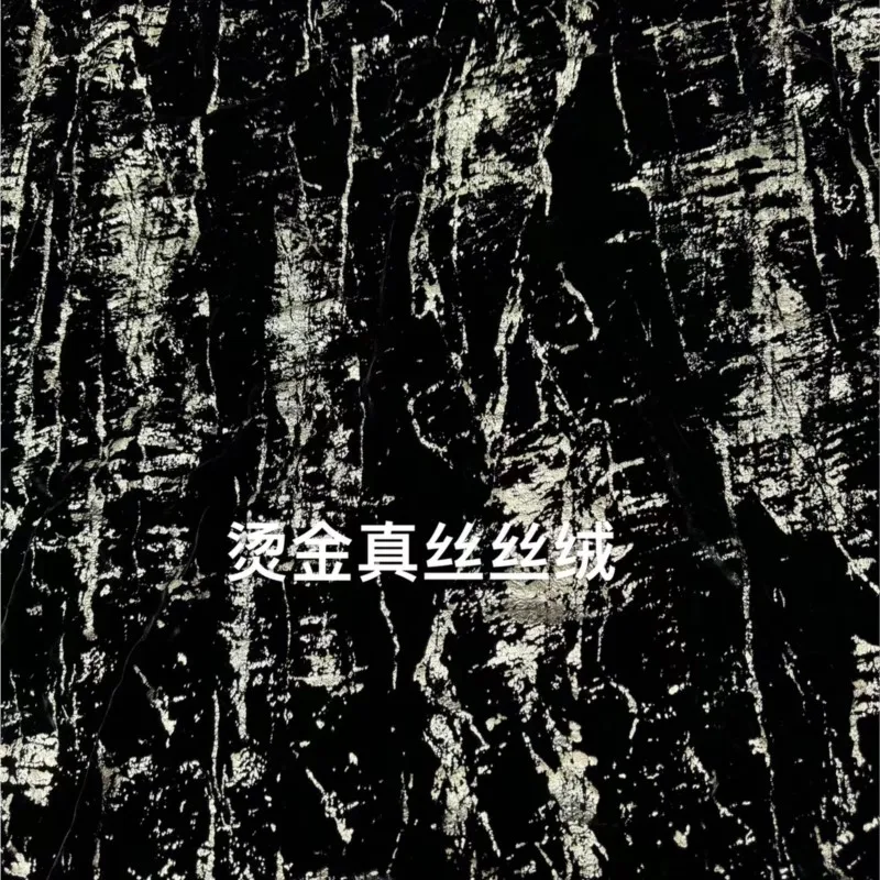 新しいハイエンドカスタム製品グラデーションカラー絞り染めシルクベルベット金箔生地中国風の鎧セットコート