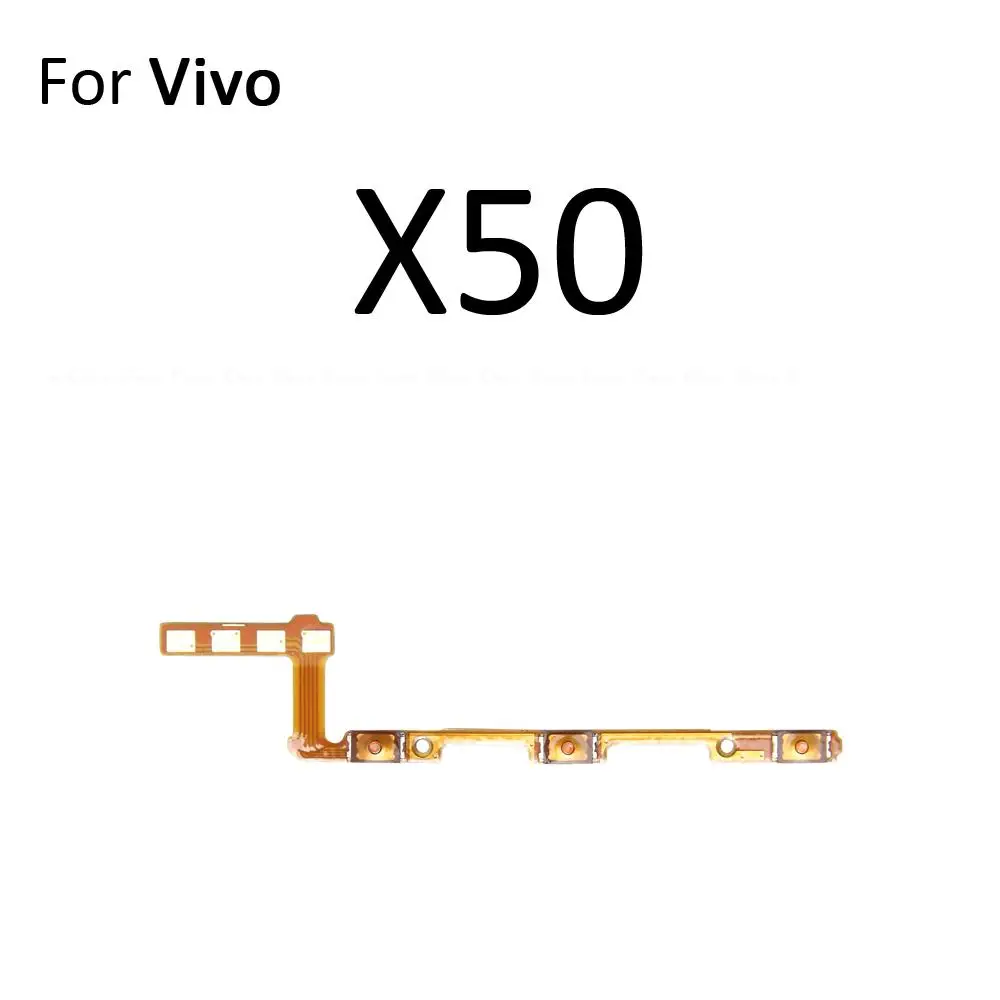 Switch Power ON OFF Button Flex Cable Ribbon For Vivo X80 X70 X60 X51 X50 Pro Plus Lite Mute Silence Volume Key