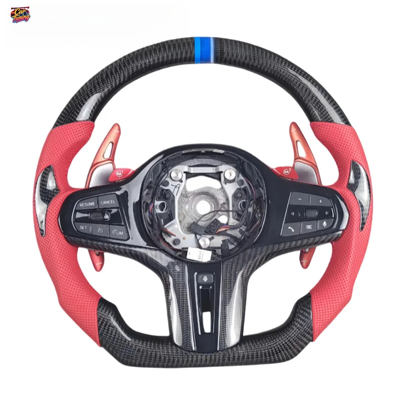 Forged Carbon Fiber Steering Wheel for BMW G20 G30 Premium Performance Interior Upgrade Without Airbag
