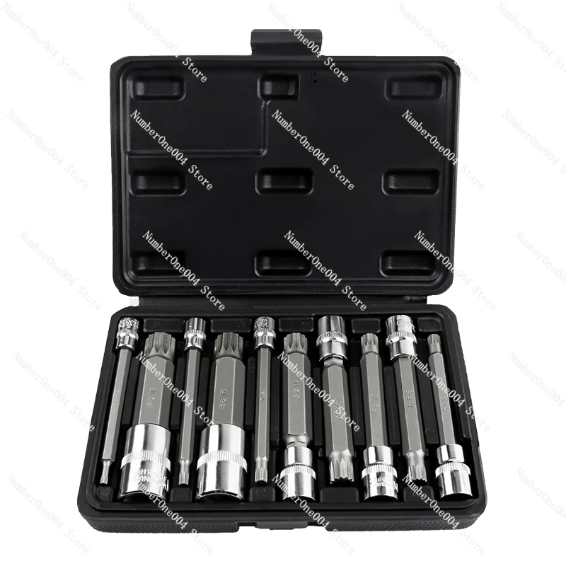 Twelve-Angle Socket 12-Angle Bit Socket Quick Wrench Plum Screwdriver Star-Shaped Screwdriver Tip Screwdriver Tool Key