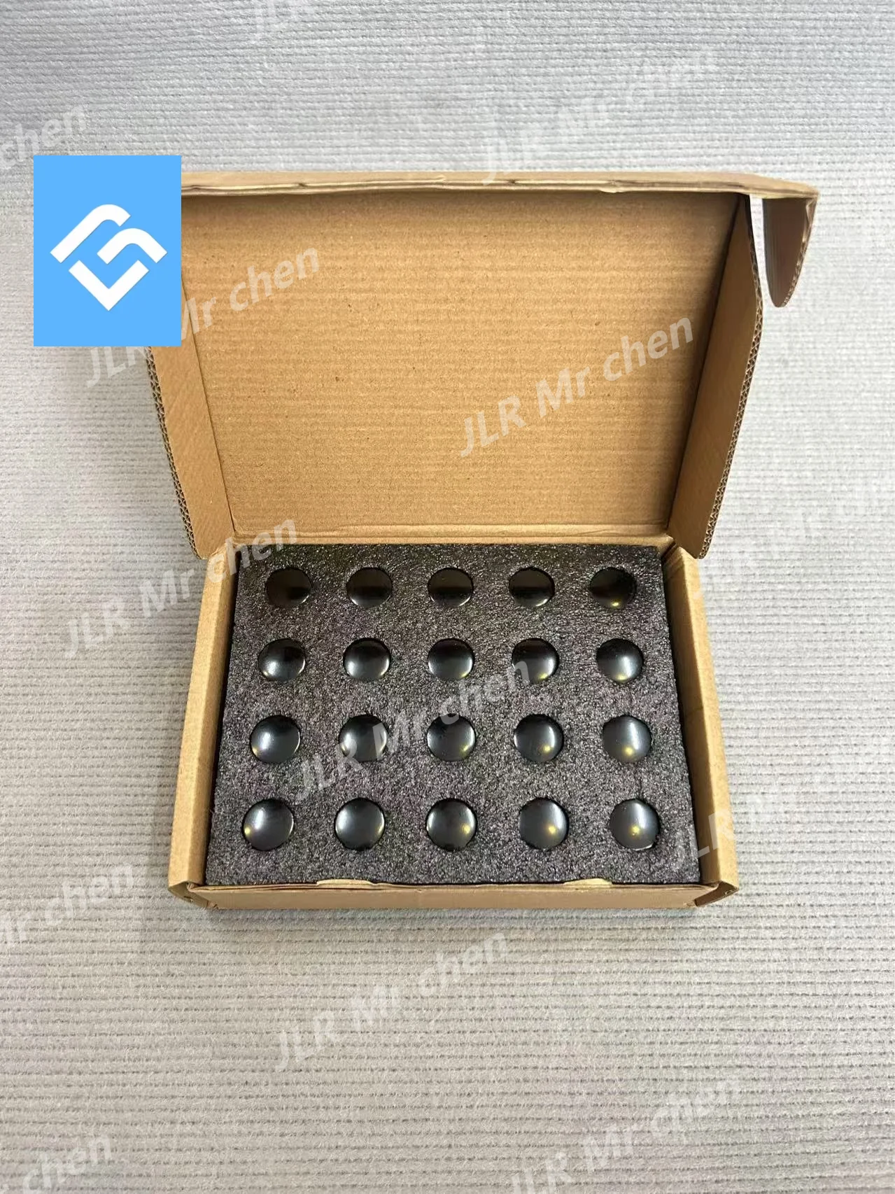 X20pc suitable for Range Rover Discovery 3/4/5 black wheel hub nut forged alloy reinforced version LR056214 LR068126 wholesale