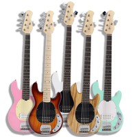 5-String Electric Bass 5 Strings Professional Olp Guitar Music Man Stingray Musical Instrument Custom Low Bass Electric Guitar