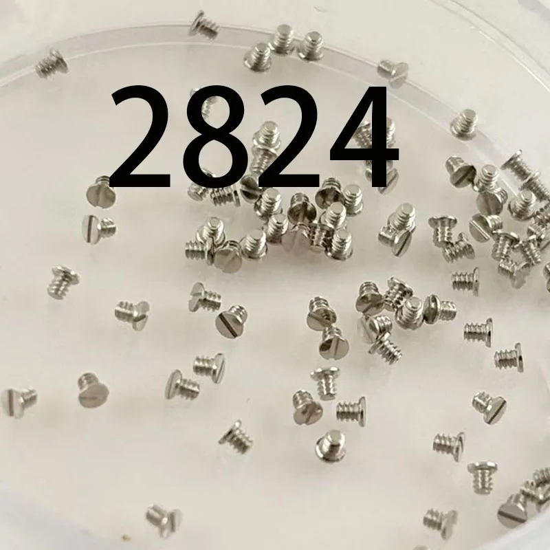 Watch Accessories ETA 2824 Movement Screws 2824 Clamp Plate Screws 10pcs