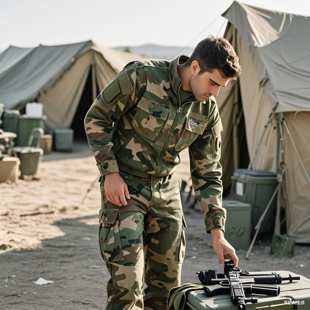 Conjunto de primavera de uniforme de camuflaje de hoja de arce de fuerzas especiales canadienses