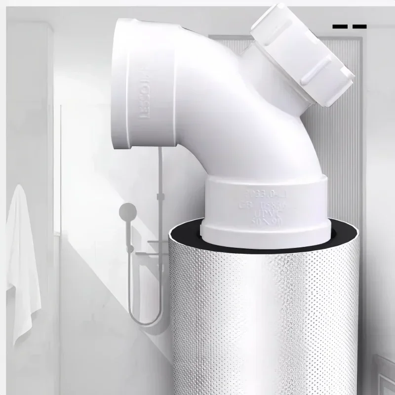 Self-adhesive Open-style Foam Pipe Insulation Sleeve Aluminum Foil Water Pipe Air Conditioning Insulation Inner Diameter 16-60mm