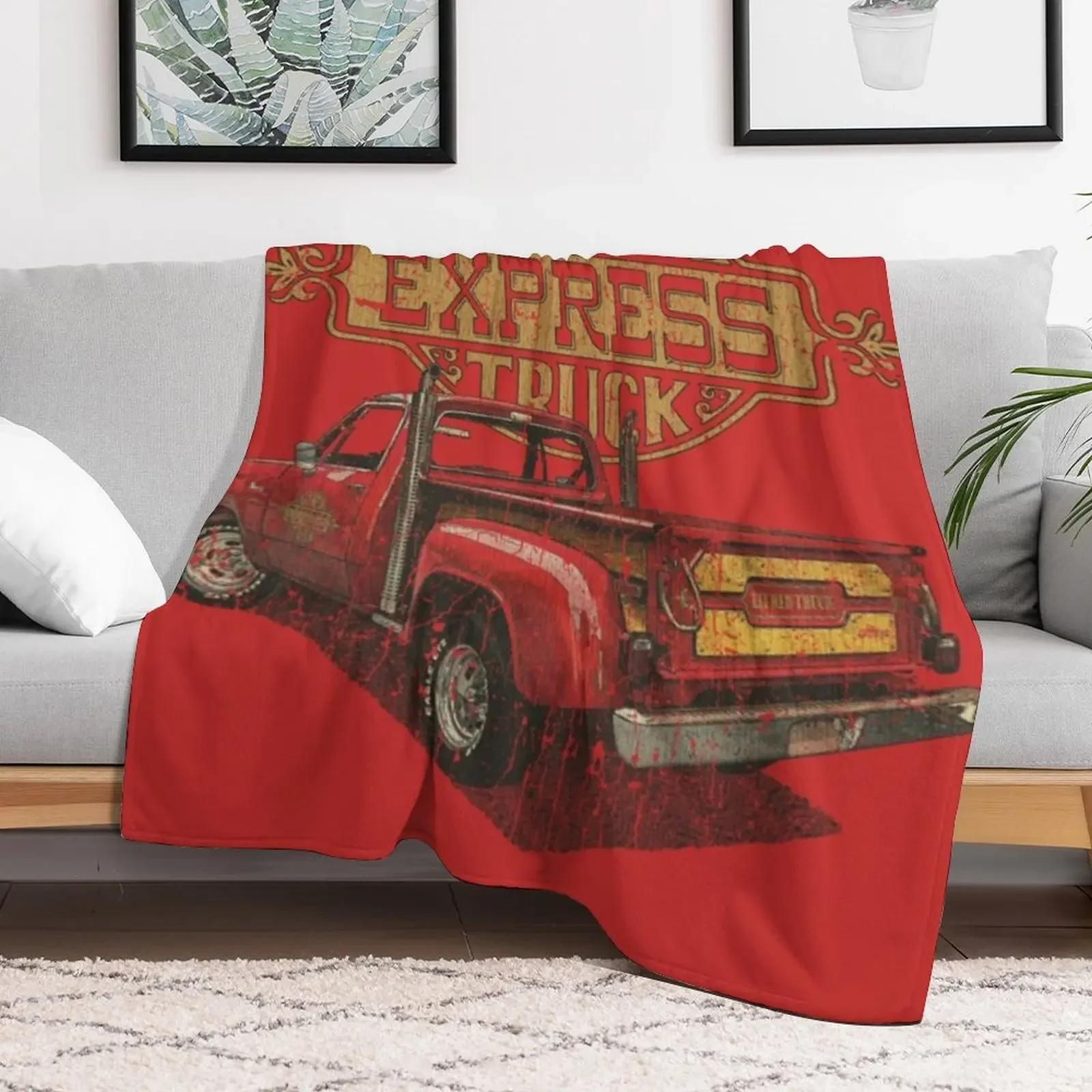 Lil' Red Express 1978 Shirt Throw Blanket Multi Use Warm Blanket for Living Room Bedroom