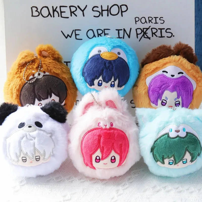 Caja ciega de la serie Animal con cerradura azul auténtica, juguetes de peluche de Anime Kawaii, colgante decorativo coleccionable, bonito regalo de muñecas Manga