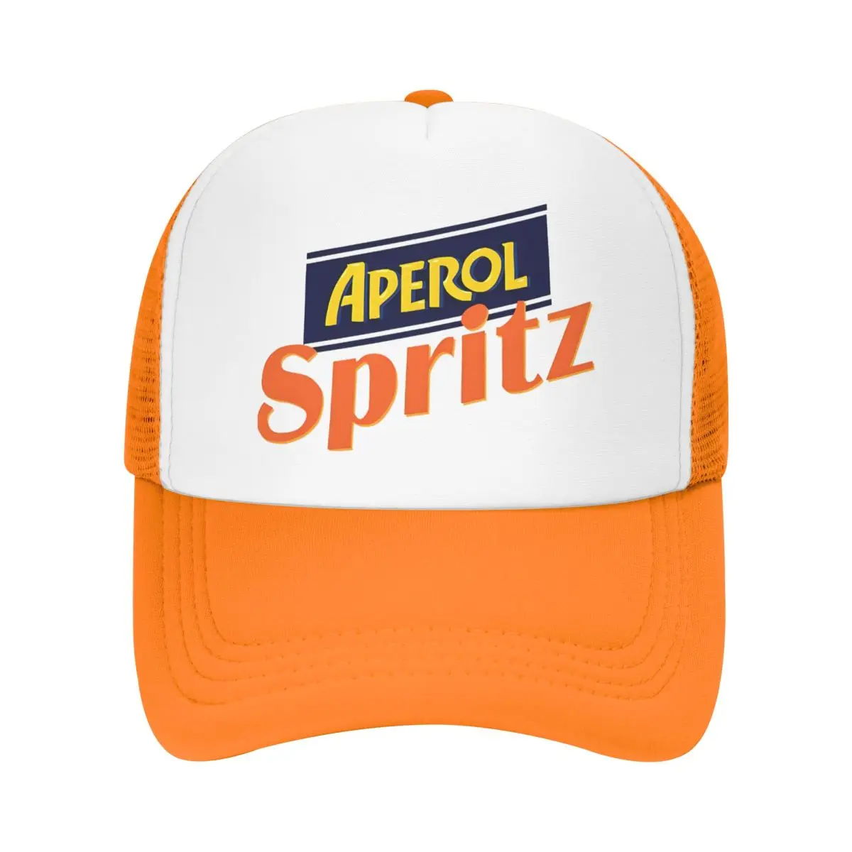 Aperole Spritz Trucker Hut Sport trinken Alkohol Papa Hut Trucker Hut Sonnen hüte verstellbare Polyester Mesh Baseball Caps Frühling