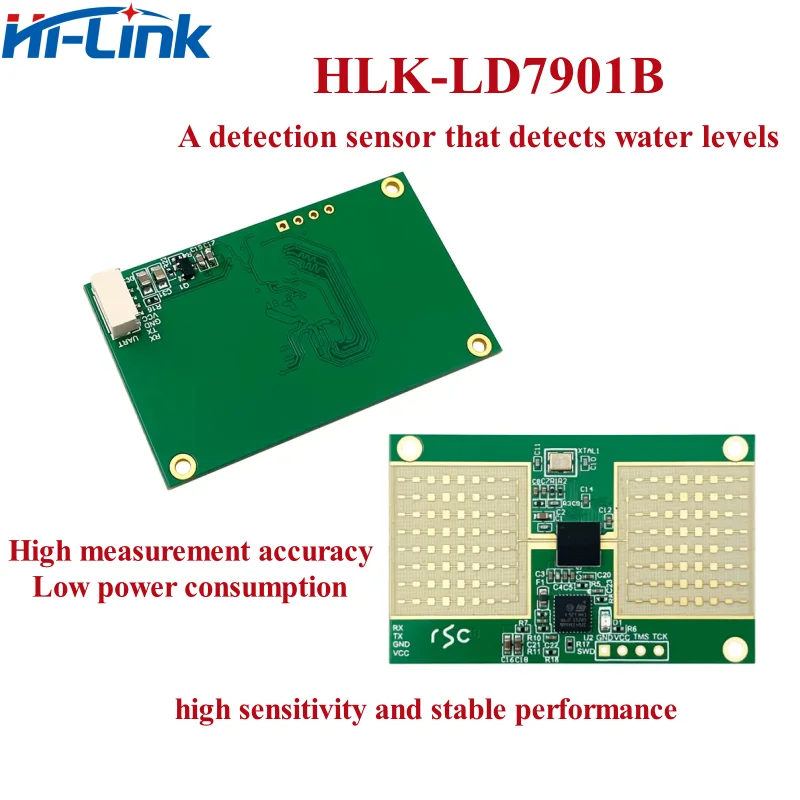 HI-LINK HLK-LD7901B 79G Millimeter Wave Radar Sensor Module Non-contact Water Level Detection Sensor HLK-LD7901B Module